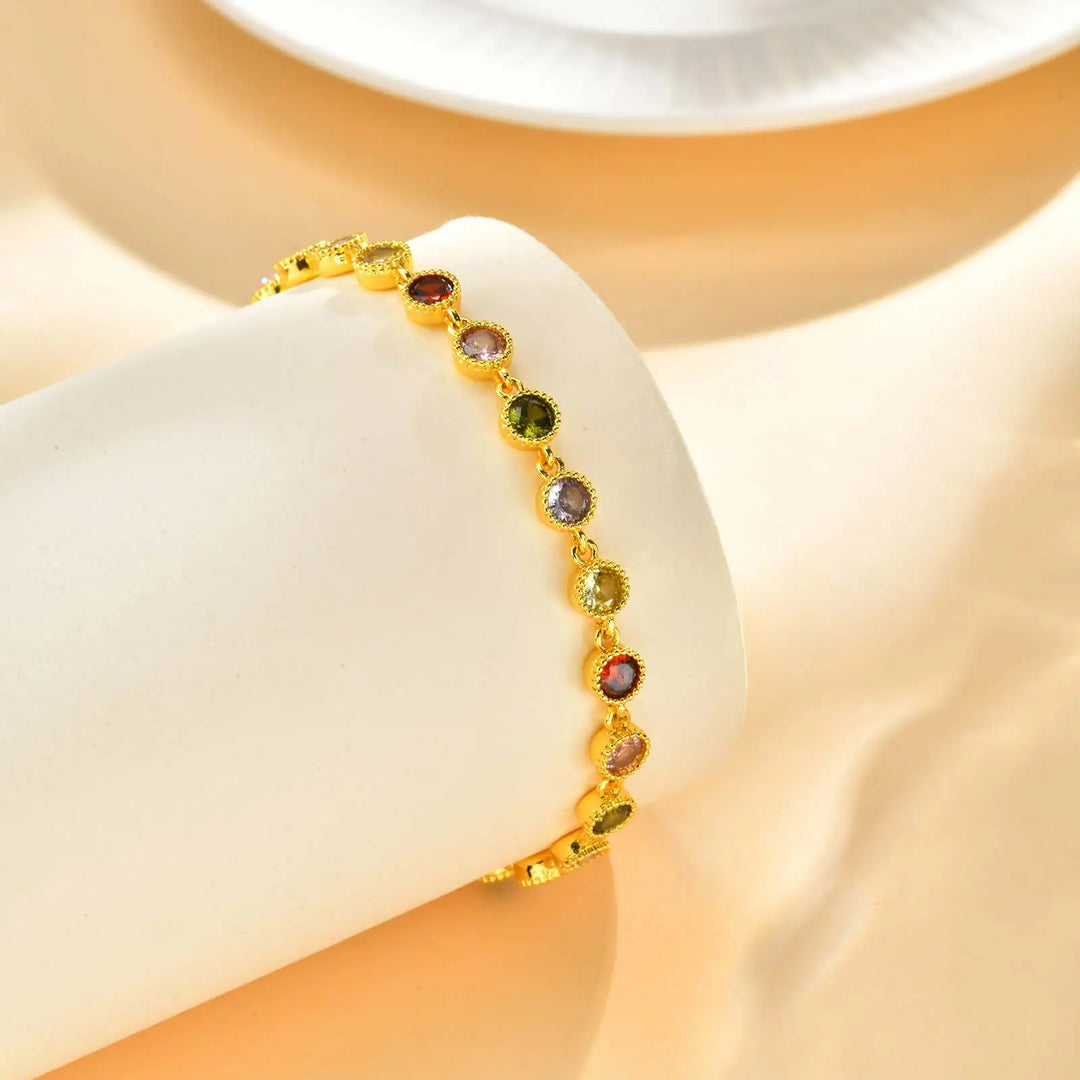 Bransoletka Charm Tęczowa Luminiscencyjna